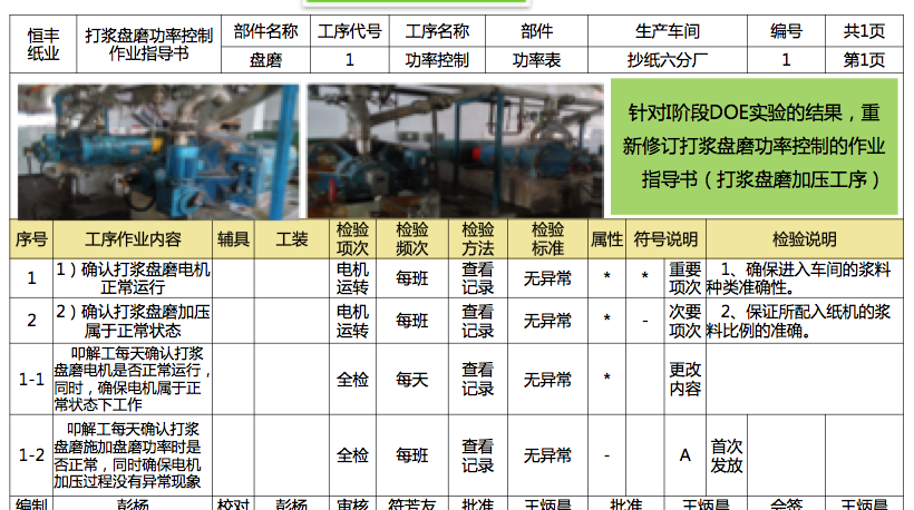 造紙行業六西格瑪改進案例