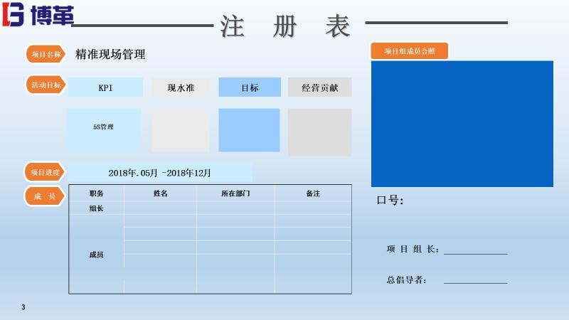 博革精益現場管理目視化表